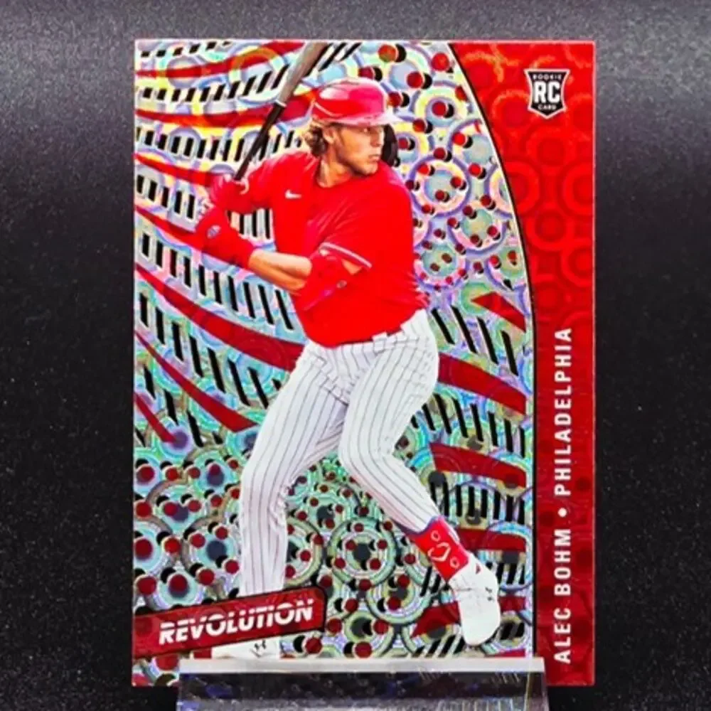 Alec Bohm Revolution Groove Rookie Mojo Certified Red /199 RC Phillies Star